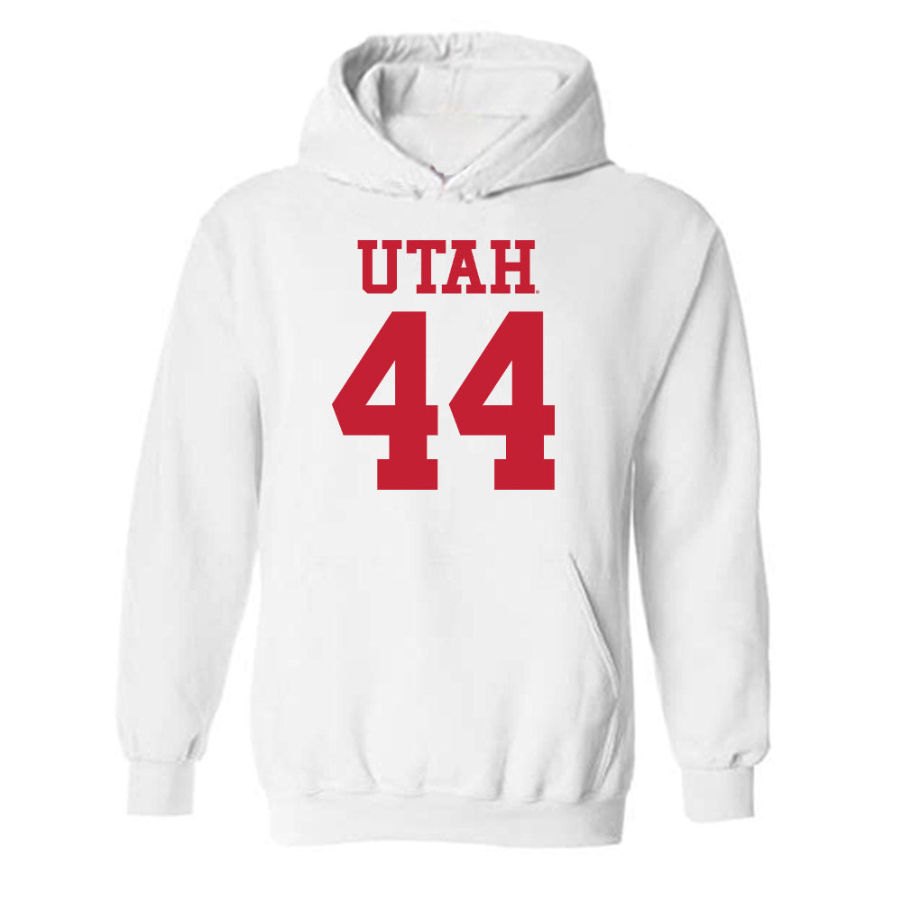 Utah - NCAA Football : Sione Motuapuaka - Replica Shersey Hooded Sweatshirt-0