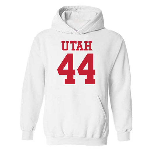 Utah - NCAA Football : Sione Motuapuaka - Replica Shersey Hooded Sweatshirt-0