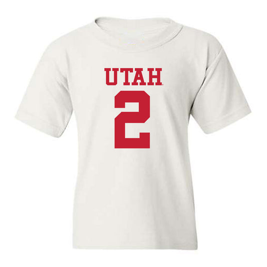 Utah - NCAA Football : Creed Whittemore - Replica Shersey Youth T-Shirt-0