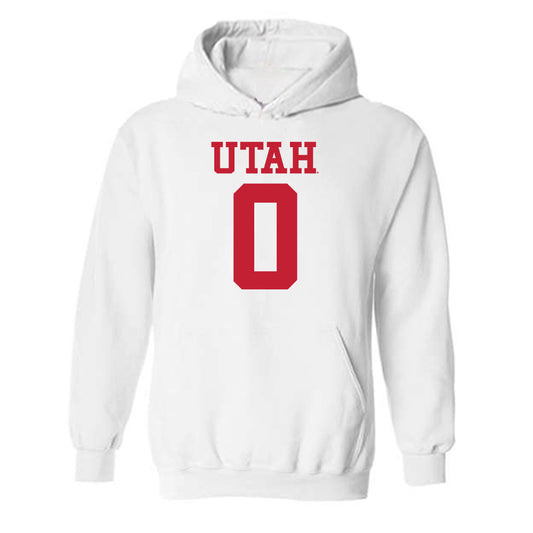 Utah - NCAA Football : Kyri Shoels - Replica Shersey Hooded Sweatshirt-0