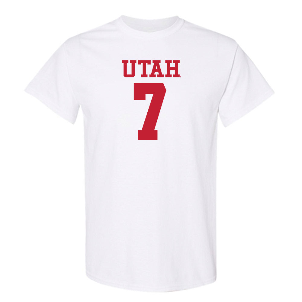 Utah - NCAA Football : Braden Pegan - Replica Shersey T-Shirt-0