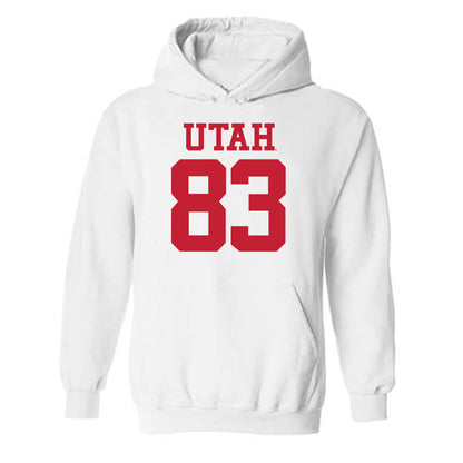 Utah - NCAA Football : Elijah Elliss - Replica Shersey Hooded Sweatshirt-0