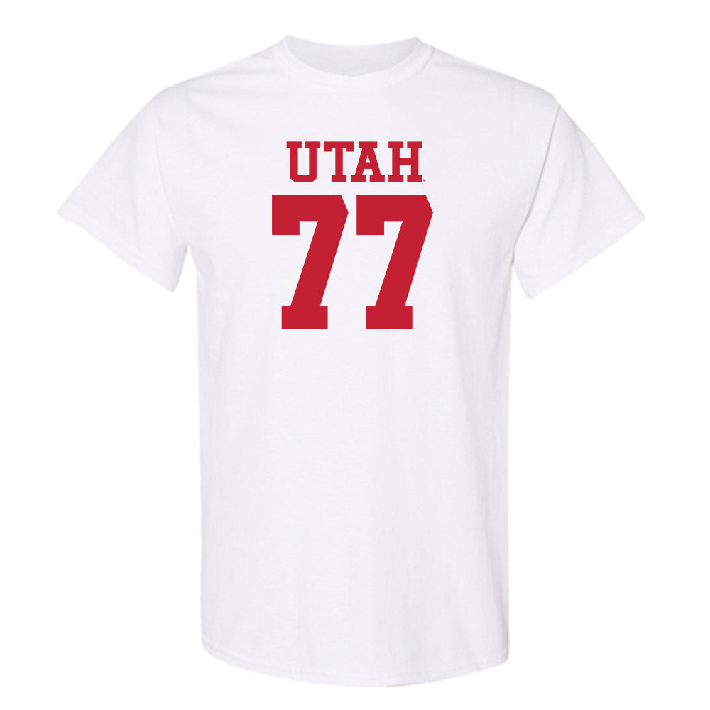 Utah - NCAA Football : Nick Hallock - Replica Shersey T-Shirt-0