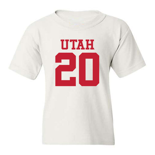 Utah - NCAA Football : Mateaki Helu - Replica Shersey Youth T-Shirt-0