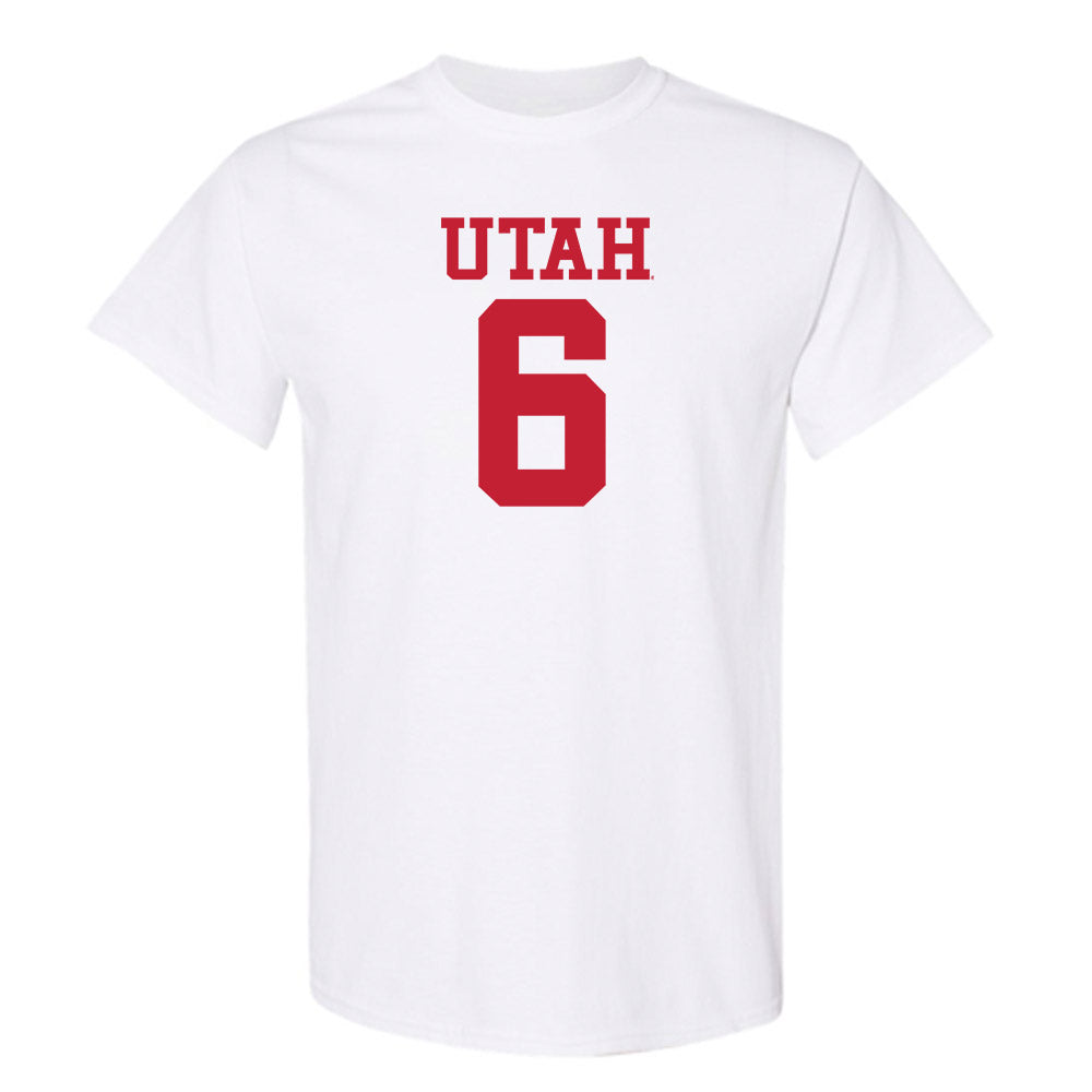Utah - NCAA Football : Daidren Zipperer - Replica Shersey T-Shirt-0