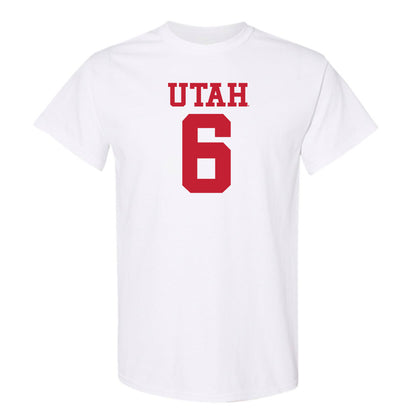 Utah - NCAA Football : Daidren Zipperer - Replica Shersey T-Shirt-0