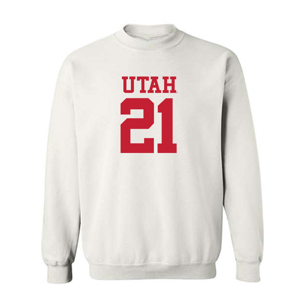 Utah - NCAA Football : LaMarcus Bell - Replica Shersey Crewneck Sweatshirt-0