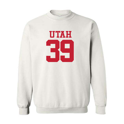 Utah - NCAA Football : Cooper Swasey - Replica Shersey Crewneck Sweatshirt-0