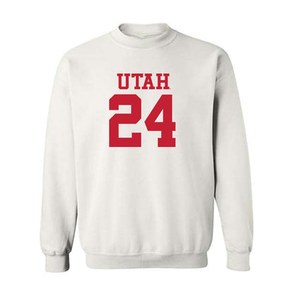 Utah - NCAA Football : Marcus Wimberly - Replica Shersey Crewneck Sweatshirt-0