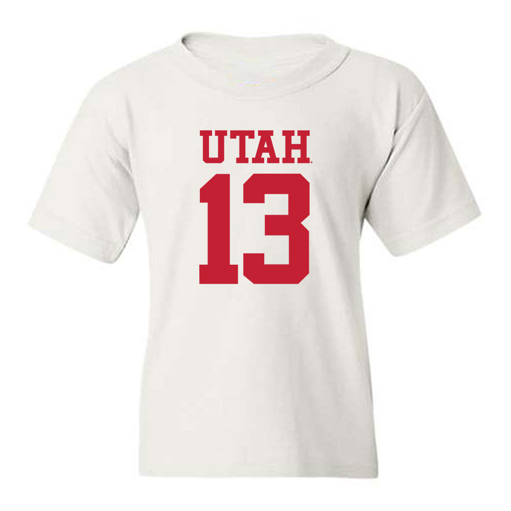 Utah - NCAA Football : Elijah Reed - Replica Shersey Youth T-Shirt-0