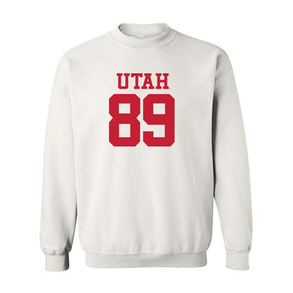Utah - NCAA Football : Noah Bennee - Replica Shersey Crewneck Sweatshirt-0