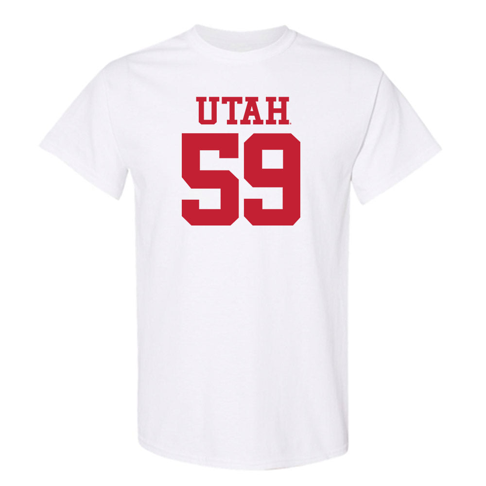 Utah - NCAA Football : Devin Entsminger - Replica Shersey T-Shirt-0