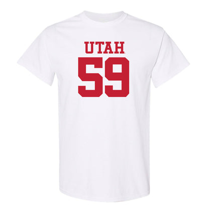 Utah - NCAA Football : Devin Entsminger - Replica Shersey T-Shirt-0