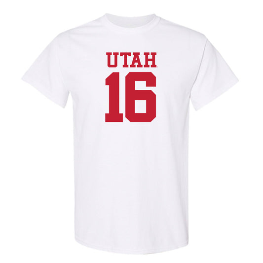 Utah - NCAA Football : Penisimani Takitaki - Replica Shersey T-Shirt-0