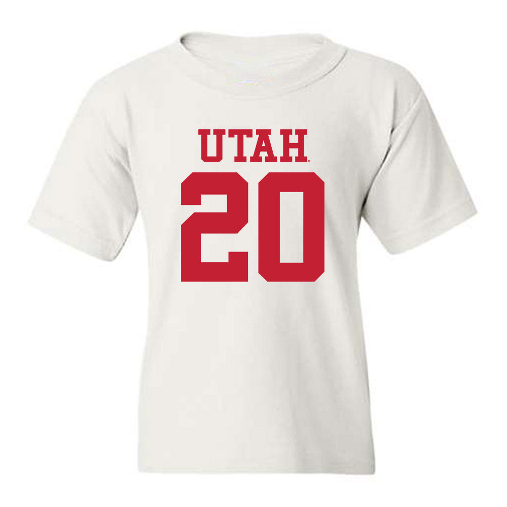 Utah - NCAA Football : King Long - Replica Shersey Youth T-Shirt-0