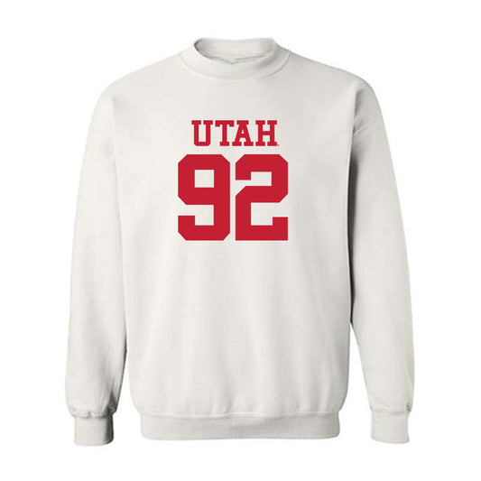 Utah - NCAA Football : Nicholas Igwe - Replica Shersey Crewneck Sweatshirt-0