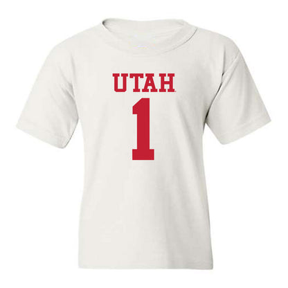 Utah - NCAA Football : Wayshawn Parker - Replica Shersey Youth T-Shirt-0