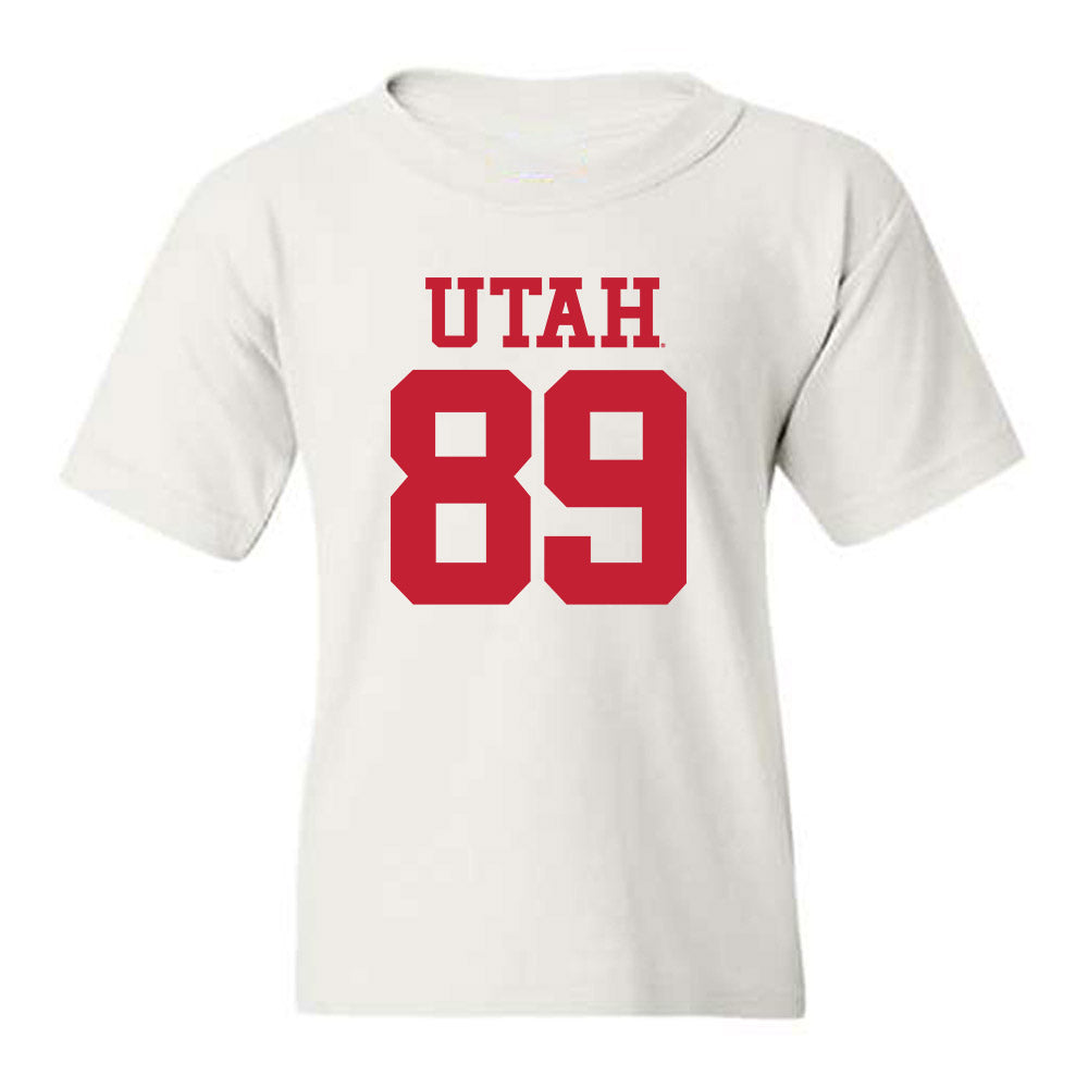 Utah - NCAA Football : Noah Bennee - Replica Shersey Youth T-Shirt-0