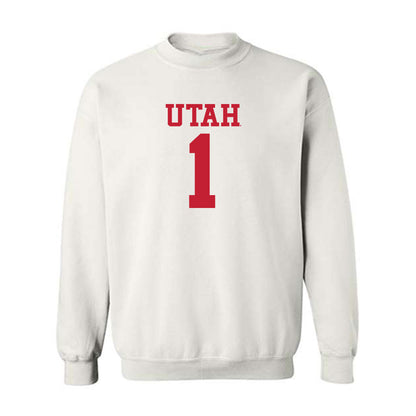 Utah - NCAA Football : Wayshawn Parker - Replica Shersey Crewneck Sweatshirt-0