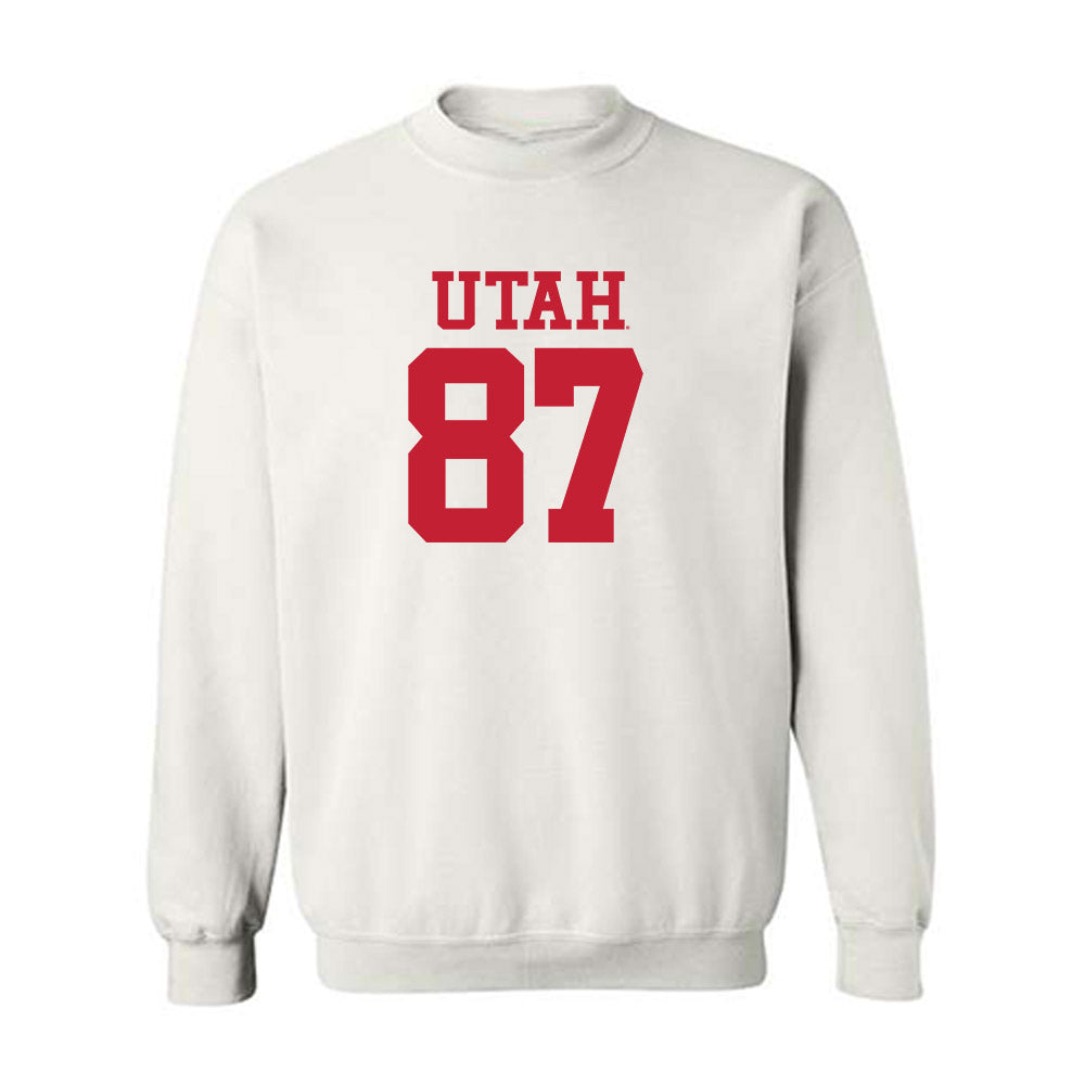 Utah - NCAA Football : Mitch Nielsen - Replica Shersey Crewneck Sweatshirt-0