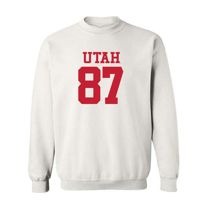 Utah - NCAA Football : Mitch Nielsen - Replica Shersey Crewneck Sweatshirt-0