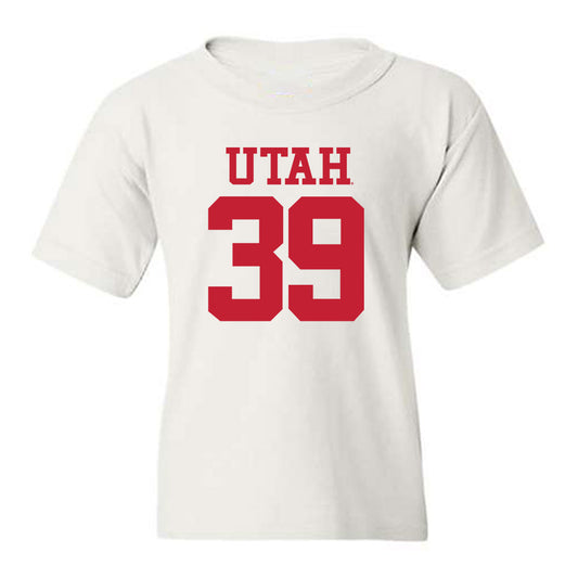 Utah - NCAA Football : Cooper Swasey - Replica Shersey Youth T-Shirt-0