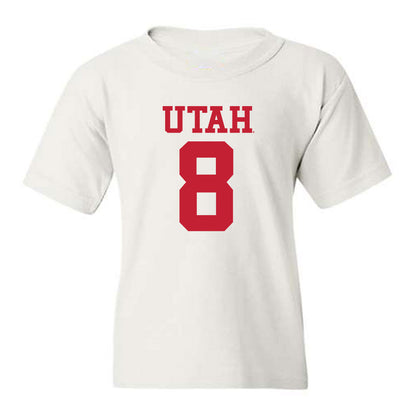 Utah - NCAA Football : Mana Carvalho - Replica Shersey Youth T-Shirt-0