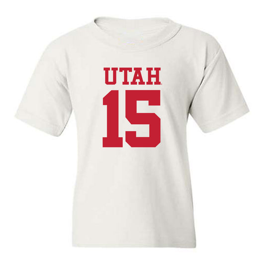 Utah - NCAA Football : Lance Holtzclaw - Replica Shersey Youth T-Shirt-0