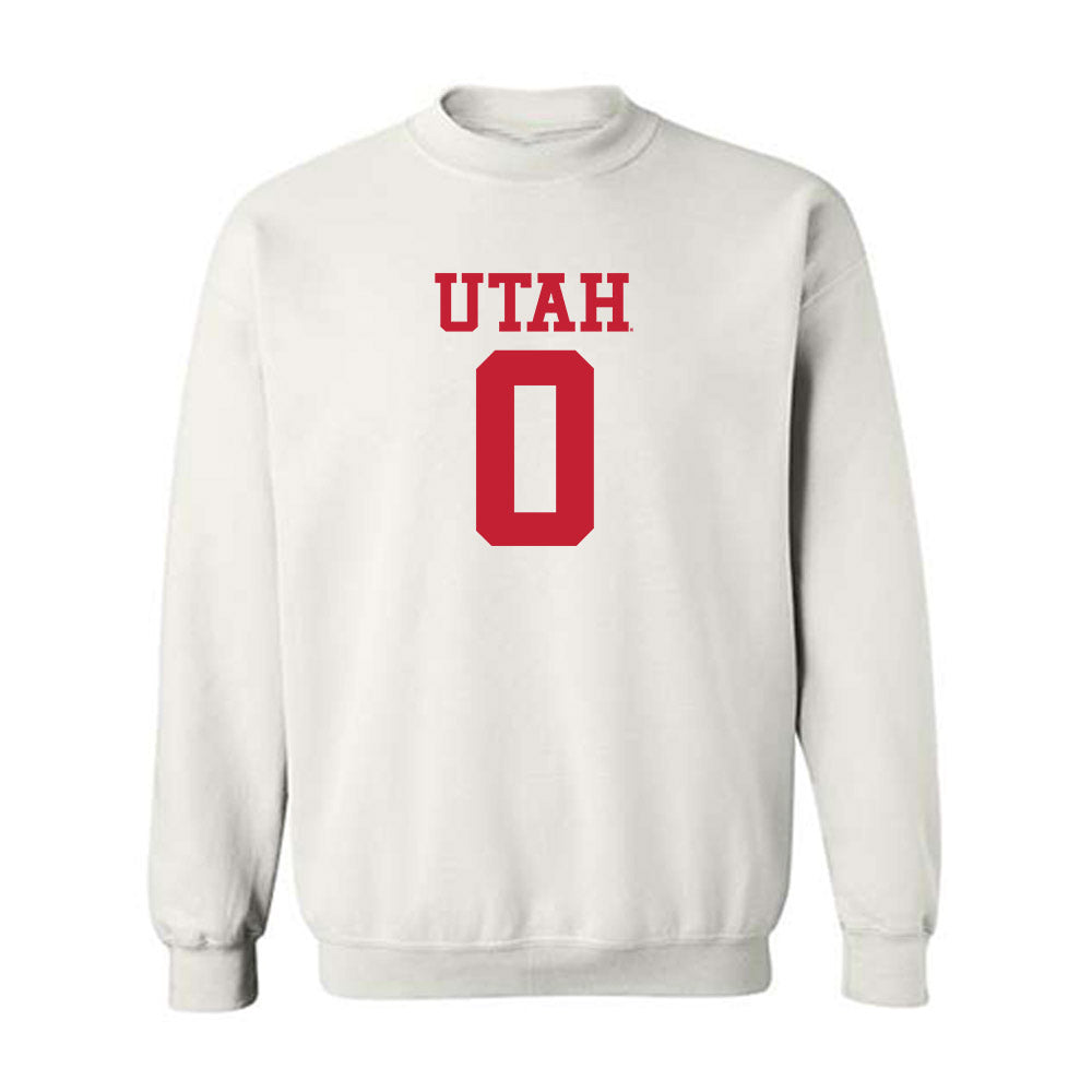 Utah - NCAA Football : Kyri Shoels - Replica Shersey Crewneck Sweatshirt-0