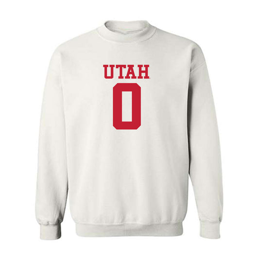 Utah - NCAA Football : Kyri Shoels - Replica Shersey Crewneck Sweatshirt-0