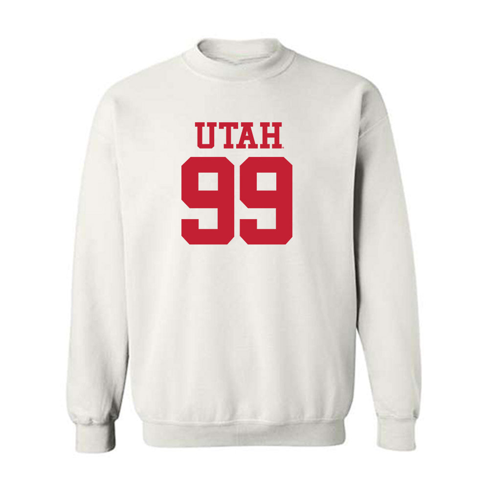 Utah - NCAA Football : Jamal Wallace - Replica Shersey Crewneck Sweatshirt-0