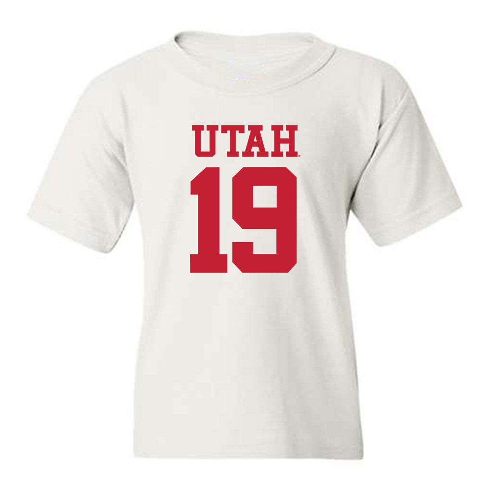 Utah - NCAA Football : James Chenault - Replica Shersey Youth T-Shirt-0
