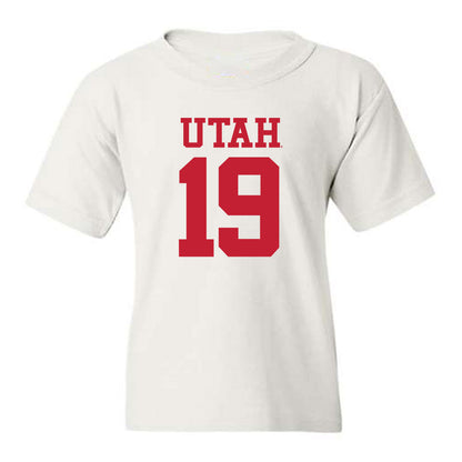 Utah - NCAA Football : James Chenault - Replica Shersey Youth T-Shirt-0