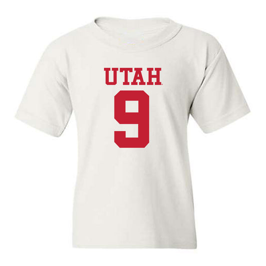 Utah - NCAA Football : Kane Archer - Replica Shersey Youth T-Shirt-0