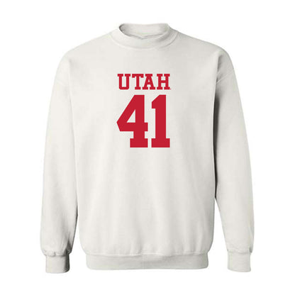 Utah - NCAA Football : LaGary Mitchell Jr - Replica Shersey Crewneck Sweatshirt-0