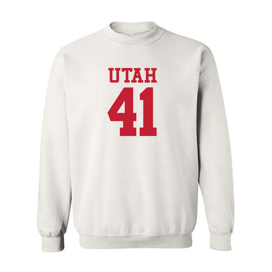 Utah - NCAA Football : LaGary Mitchell Jr - Replica Shersey Crewneck Sweatshirt-0