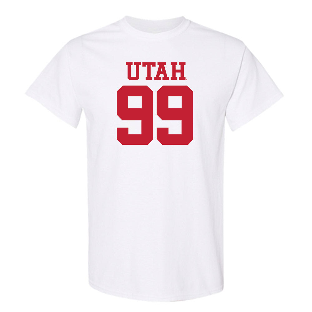 Utah - NCAA Football : Semi Taulanga - Replica Shersey T-Shirt-0
