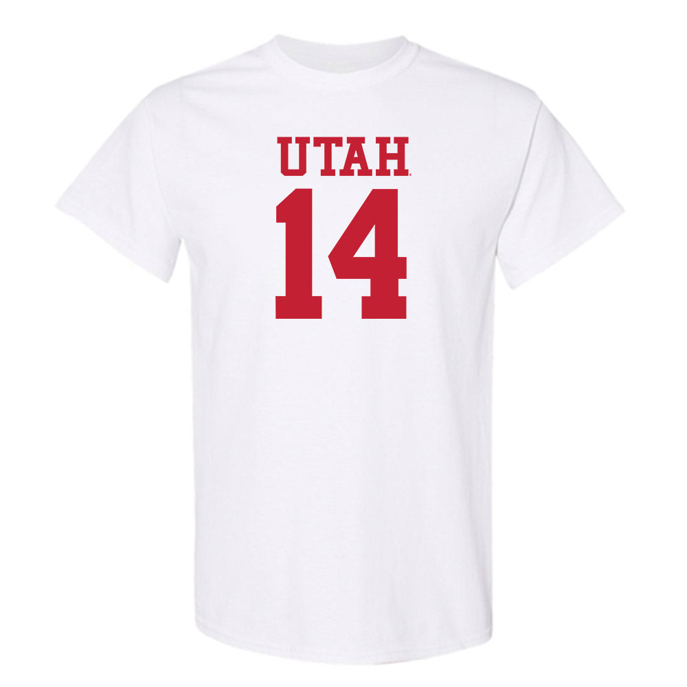 Utah - NCAA Football : JC Hart - Replica Shersey T-Shirt-0