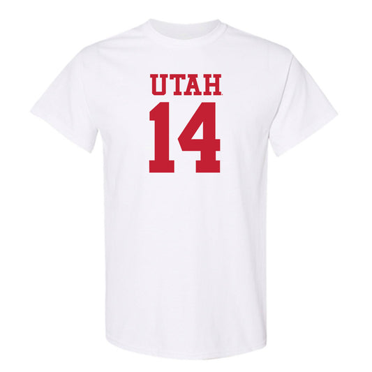Utah - NCAA Football : JC Hart - Replica Shersey T-Shirt-0
