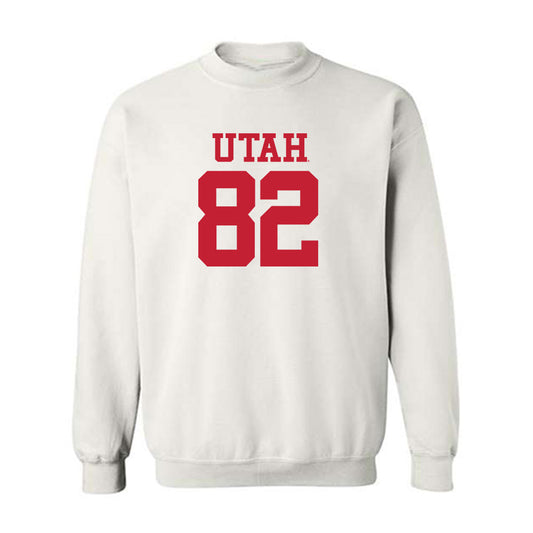Utah - NCAA Football : Max Ausmus - Replica Shersey Crewneck Sweatshirt-0