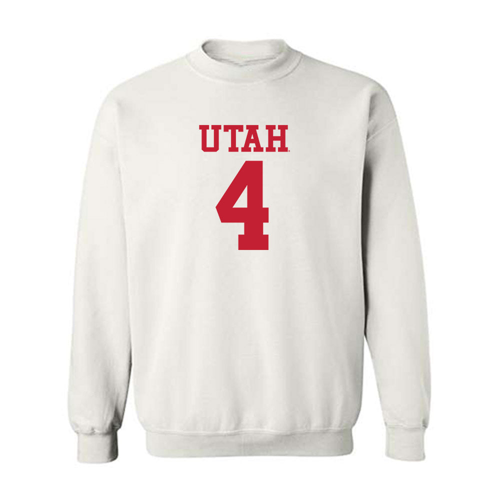 Utah - NCAA Football : Devon Dampier - Replica Shersey Crewneck Sweatshirt-0