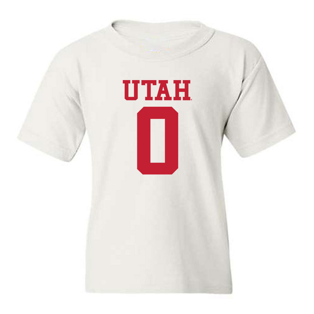 Utah - NCAA Football : Kyri Shoels - Replica Shersey Youth T-Shirt-0