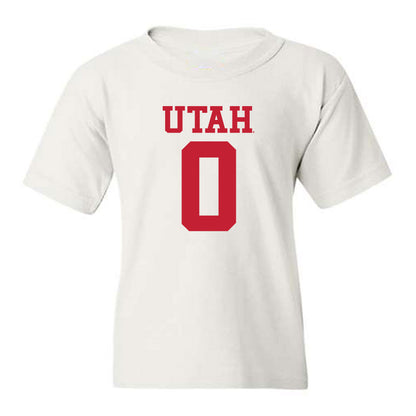Utah - NCAA Football : Kyri Shoels - Replica Shersey Youth T-Shirt-0