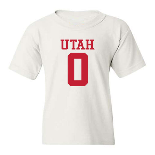 Utah - NCAA Football : Kyri Shoels - Replica Shersey Youth T-Shirt-0