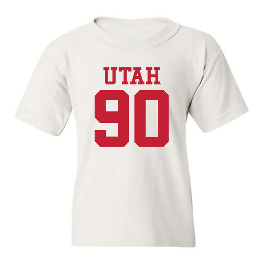 Utah - NCAA Football : Jireh Moe - Replica Shersey Youth T-Shirt-0