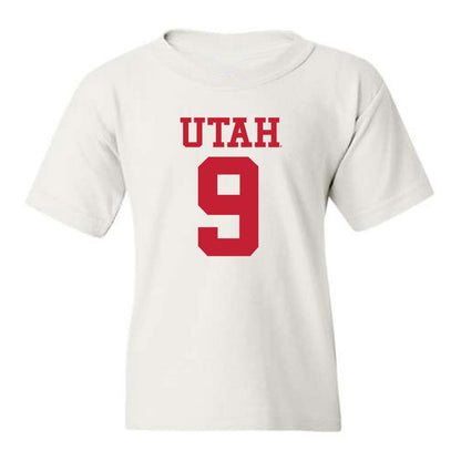 Utah - NCAA Football : Mack Howard - Youth T-Shirt Replica Shersey