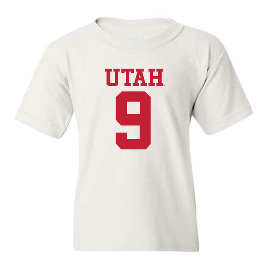 Utah - NCAA Football : Mack Howard - Youth T-Shirt Replica Shersey