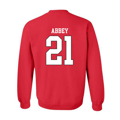 Utah - NCAA Men's Basketball : Obomate Abbey - Replica Shersey Crewneck Sweatshirt-1