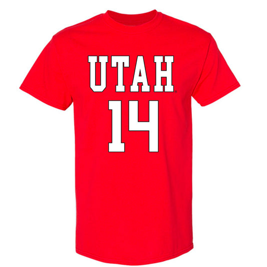Utah - NCAA Women's Basketball : Kamryn Mafua - Replica Shersey T-Shirt-0