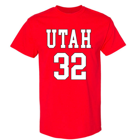 Utah - NCAA Men's Basketball : James Okonkwo - Replica Shersey T-Shirt-0